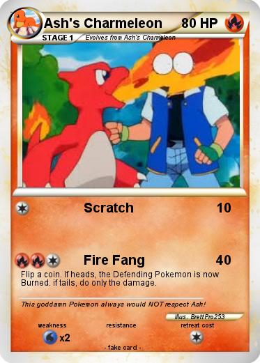 Pokemon Ash's Charmeleon