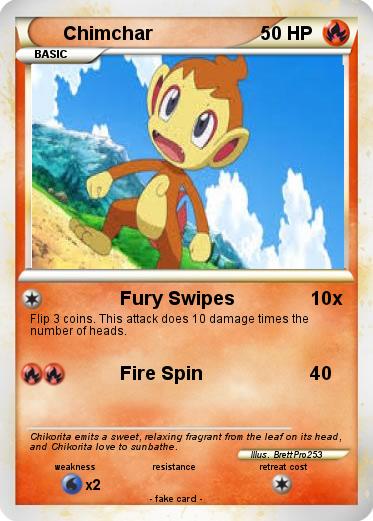 Pokemon Chimchar