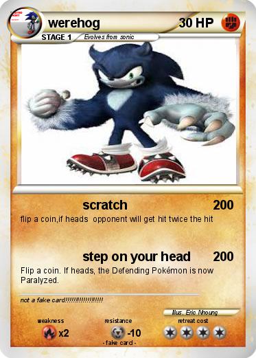 Pokemon werehog
