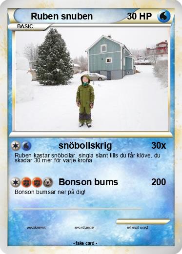 Pokemon Ruben snuben