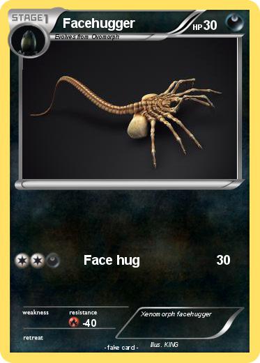 Pokemon Facehugger