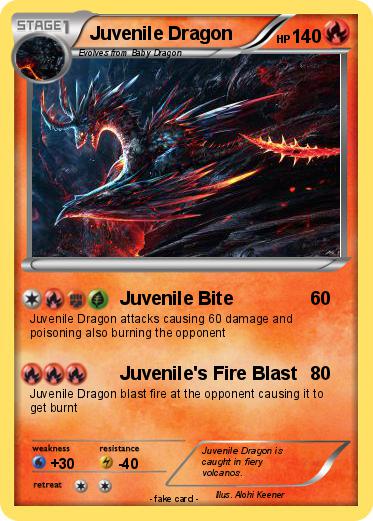 Pokemon Juvenile Dragon