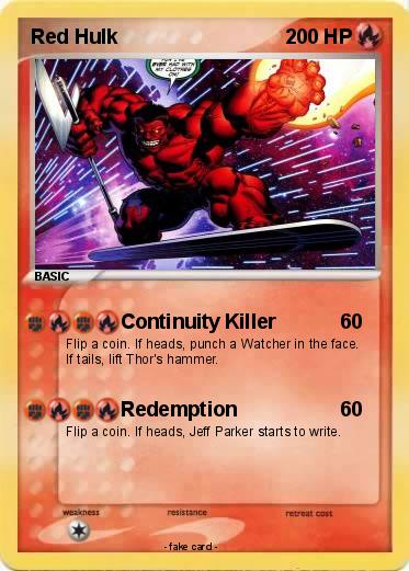Pokemon Red Hulk