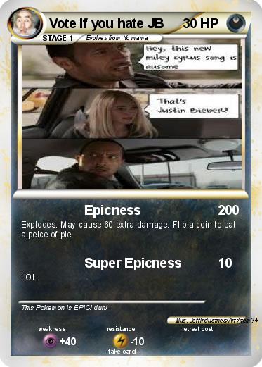 Pokemon Vote if you hate JB