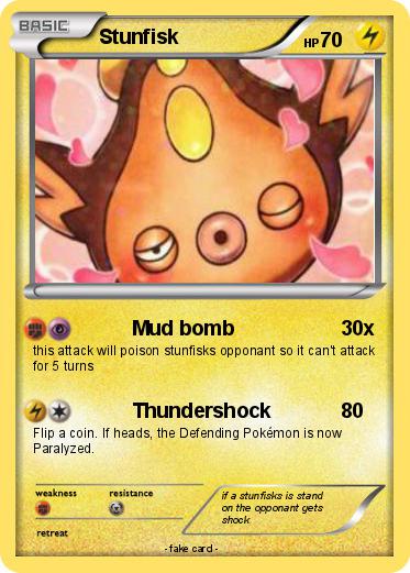 Pokemon Stunfisk