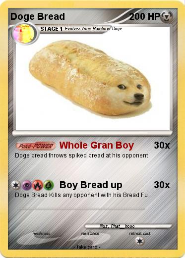 Pokemon Doge Bread