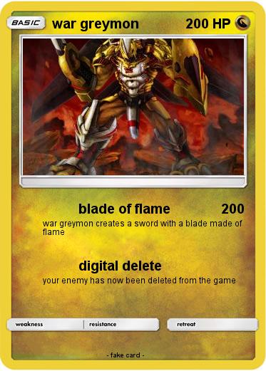 Pokemon war greymon