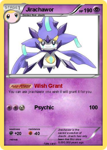 Pokemon Jirachawor