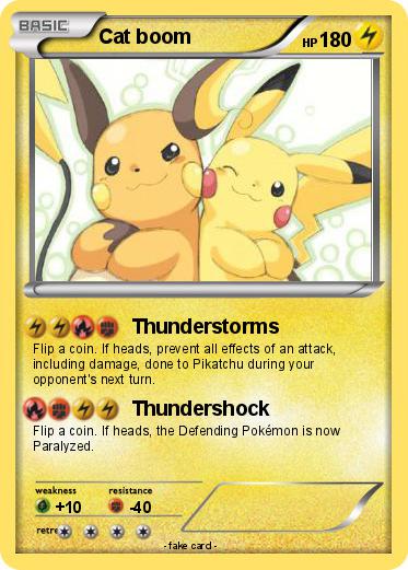 Pokemon Cat boom