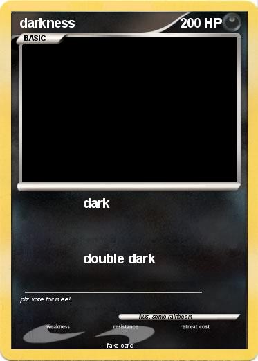 Pokemon darkness