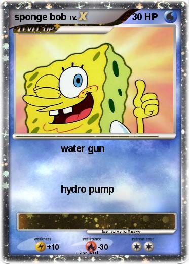Pokemon sponge bob