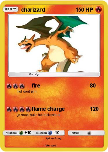 Pokemon charizard