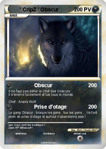 Pokemon ' CripZ ' Obscur