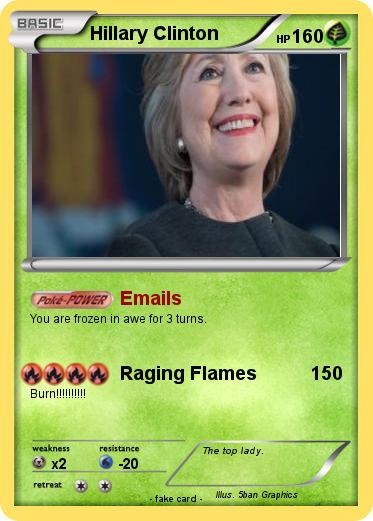 Pokemon Hillary Clinton