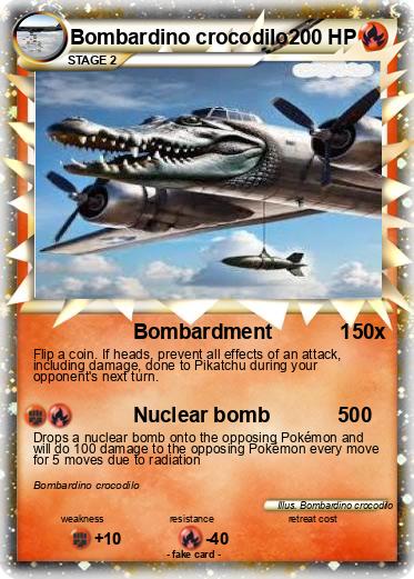 Pokemon Bombardino crocodilo