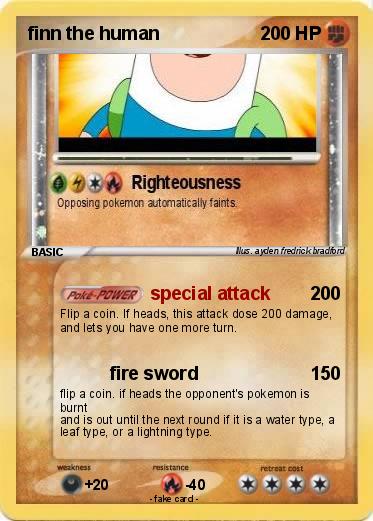 Pokemon finn the human