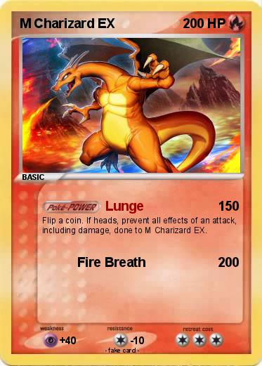 Pokemon M Charizard EX