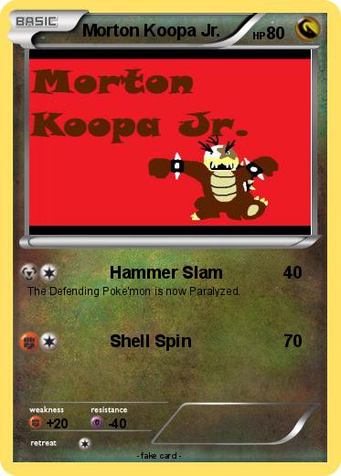 Pokemon Morton Koopa Jr.