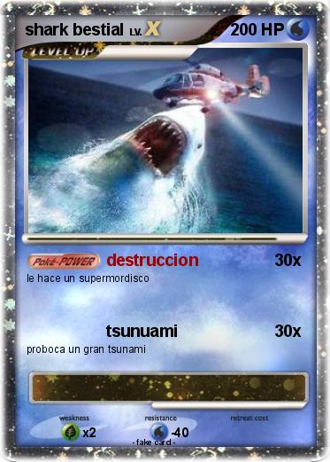 Pokemon shark bestial