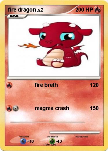 Pokemon fire dragon