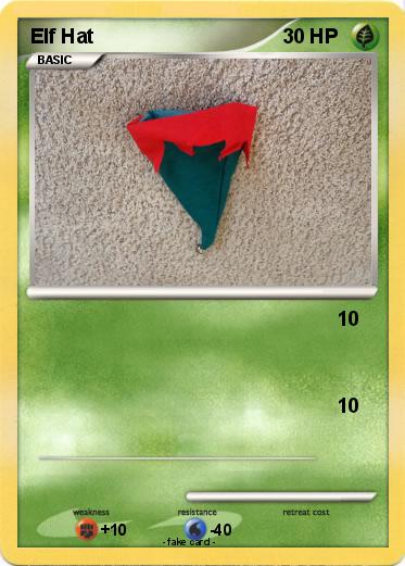Pokemon Elf Hat