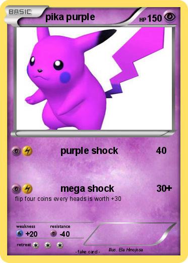 Pokemon pika purple