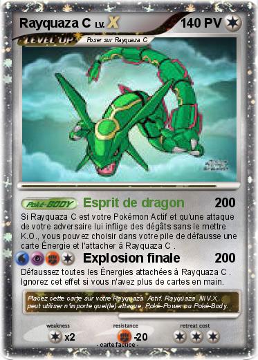 Pokemon Rayquaza C