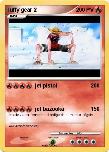 Pokemon luffy gear 2