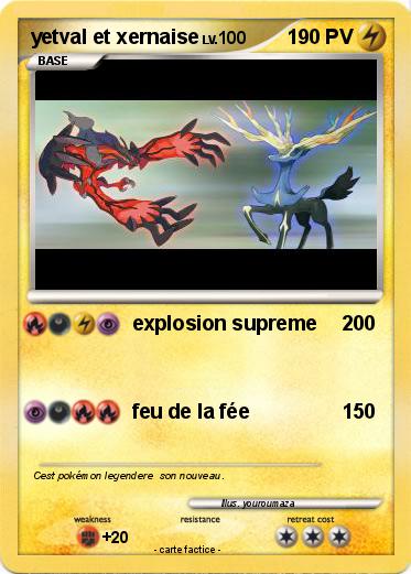 Pokemon yetval et xernaise