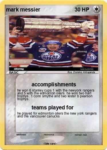 Pokemon mark messier