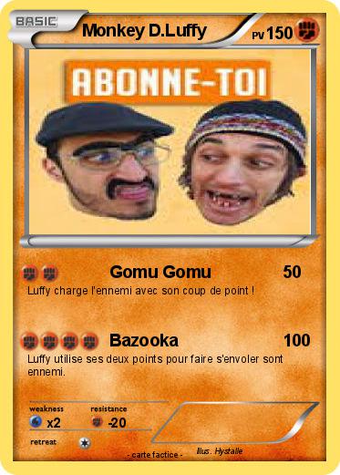 Pokemon Monkey D.Luffy