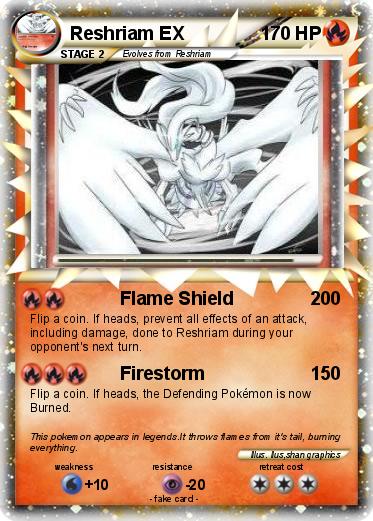 Pokemon Reshriam EX