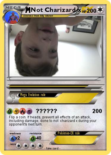 Pokemon Not Charizard x