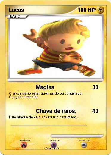 Pokemon Lucas