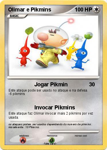 Pokemon Olimar e Pikmins