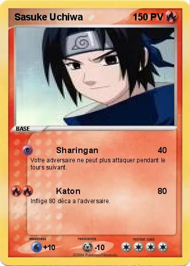 Pokemon Sasuke Uchiwa