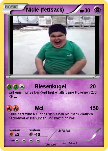 Pokemon Nidle (fettsack)