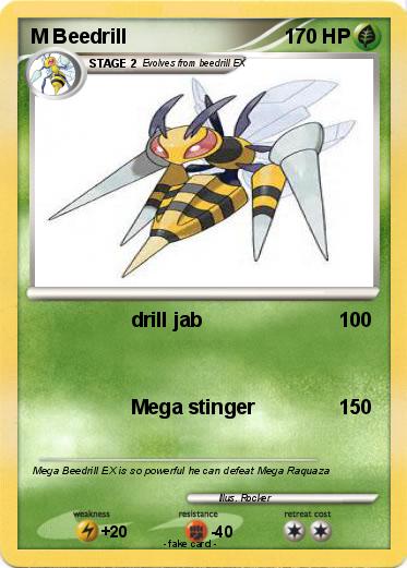 Pokemon M Beedrill