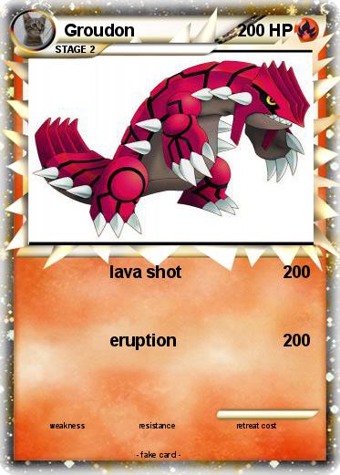 Pokemon Groudon