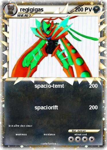 Pokemon regigigas