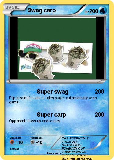 Pokemon Swag carp