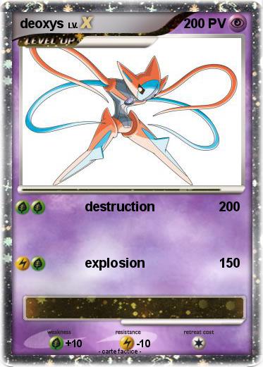 Pokemon deoxys