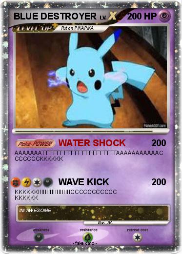 Pokemon BLUE DESTROYER