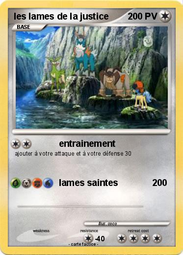 Pokemon les lames de la justice