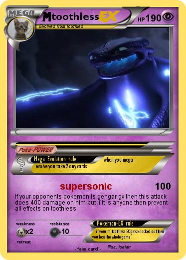Pokemon toothless