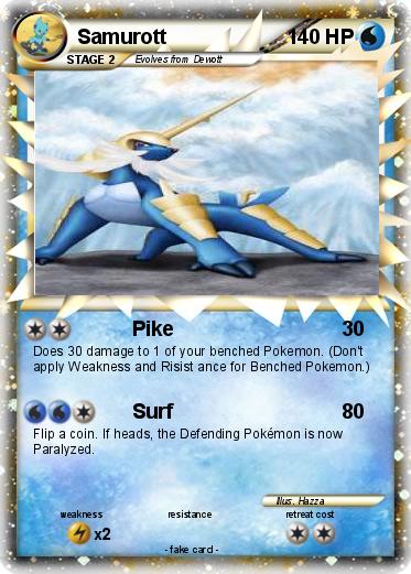 Pokemon Samurott