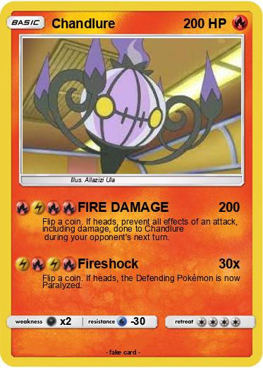 Pokemon Chandlure