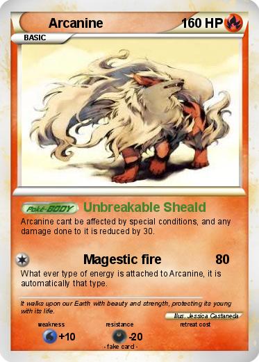 Pokemon Arcanine