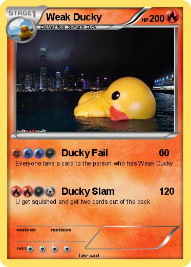 Pokemon Weak Ducky
