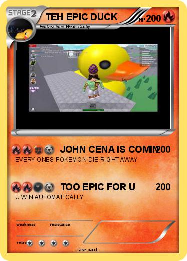 Pokemon TEH EPIC DUCK